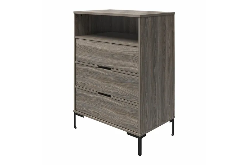 Rayburn Byrå Grå - Dorel Home - Förvaring - Förvaringsmöbler - Byrå - Hallbyrå