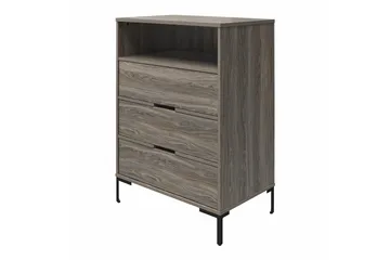Rayburn Byrå Grå - Dorel Home - Förvaring - Förvaringsmöbler - Byrå - Hallbyrå