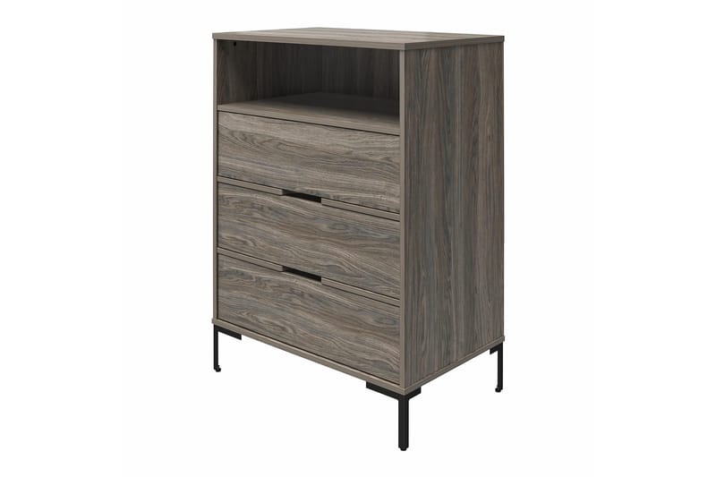 Rayburn Byrå Grå - Dorel Home - Förvaring - Förvaringsmöbler - Byrå - Hallbyrå