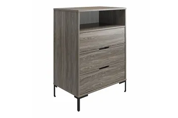 Rayburn Byrå Grå - Dorel Home - Förvaring - Förvaringsmöbler - Byrå - Hallbyrå