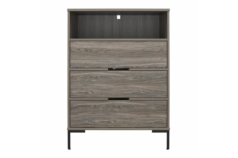 Rayburn Byrå Grå - Dorel Home - Förvaring - Förvaringsmöbler - Byrå - Hallbyrå