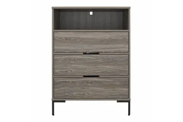 Rayburn Byrå Grå - Dorel Home - Förvaring - Förvaringsmöbler - Byrå - Hallbyrå