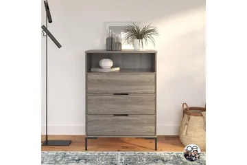 Rayburn Byrå Grå - Dorel Home - Förvaring - Förvaringsmöbler - Byrå - Hallbyrå