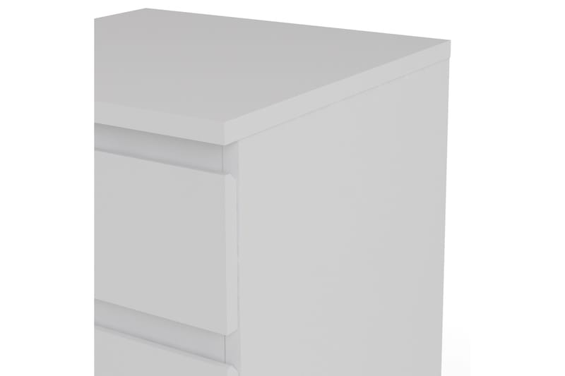 Rengo Byrå Smal 5 Lådor - Vit - Förvaring - Förvaringsmöbler - Byrå - Hallbyrå
