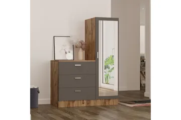 Rinorea Förvaringsskåp 40x140 cm - Grön - Förvaring - Skåp - Förvaringsskåp