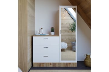 Rinorea Förvaringsskåp 40x140 cm - Grön - Förvaring - Skåp - Förvaringsskåp