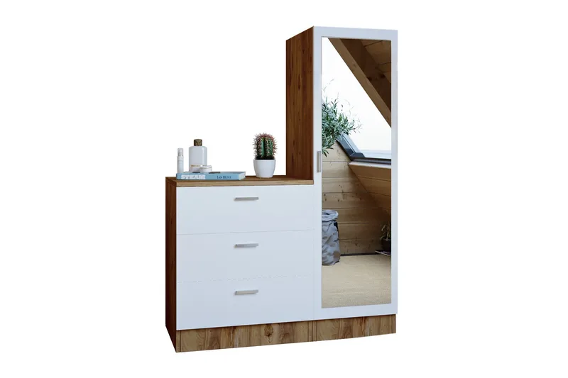Rinorea Förvaringsskåp 40x140 cm, Grön