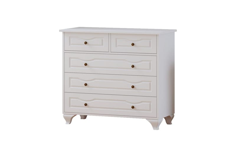 Rylic Byrå 90 cm - Matt Vit - Förvaring - Förvaringsmöbler - Byrå - Hallbyrå