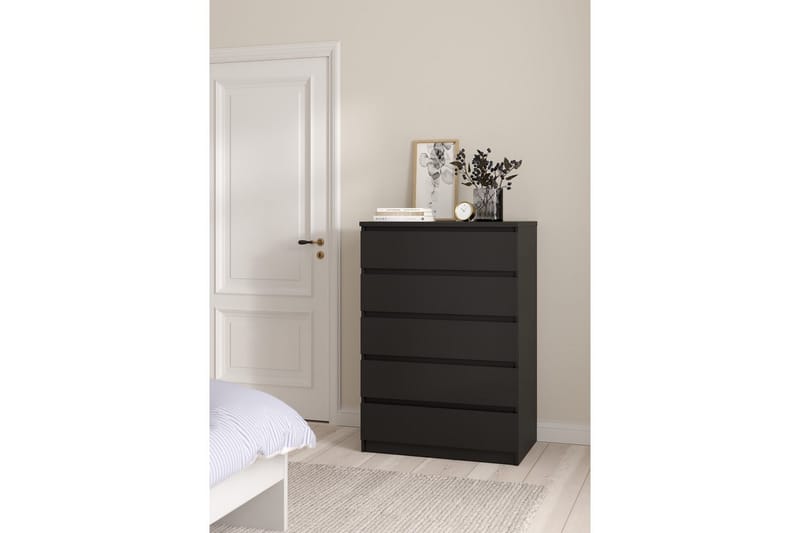 Salomns Byrå 77 cm - Svart - Förvaring - Förvaringsmöbler - Byrå - Hallbyrå