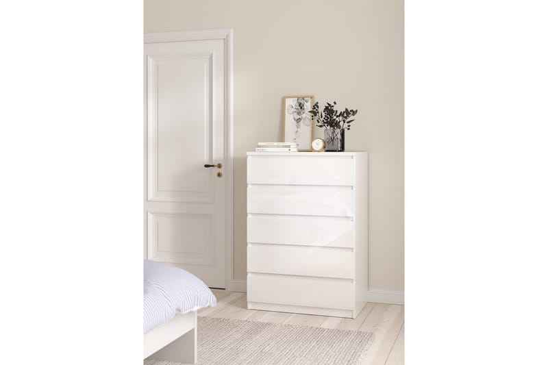 Salomns Byrå 77 cm - Vit - Förvaring - Förvaringsmöbler - Byrå - Hallbyrå