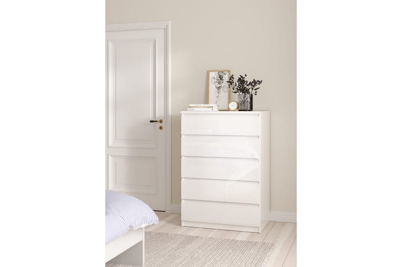 Salomns Byrå 77 cm - Vit - Förvaring - Förvaringsmöbler - Byrå - Hallbyrå