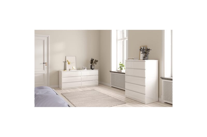 Salomns Byrå 77 cm - Vit - Förvaring - Förvaringsmöbler - Byrå - Hallbyrå