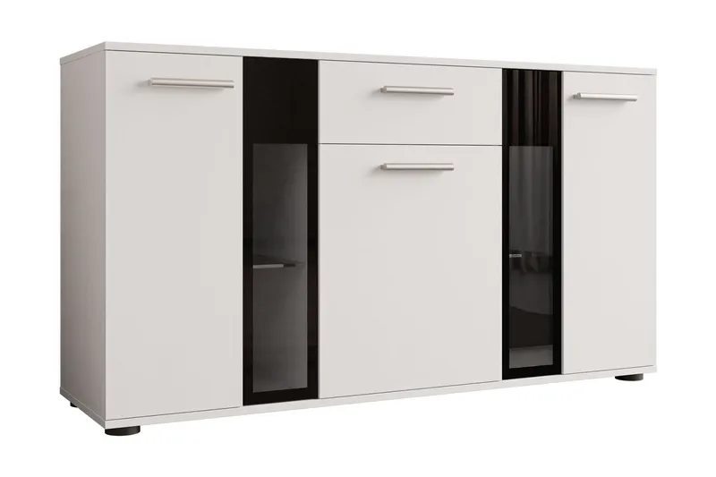 Salsa Byrå 140x40x80 cm - Vit - Förvaring - Förvaringsmöbler - Byrå - Hallbyrå