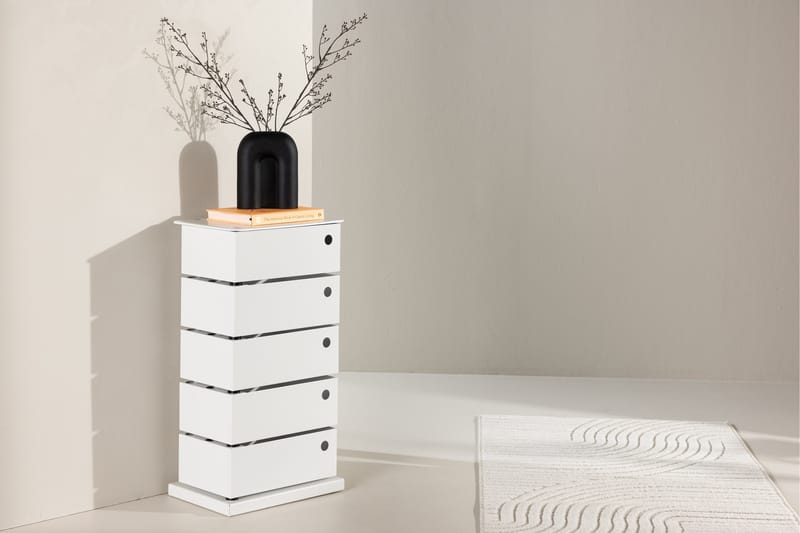 San Carlos Byrå - Vit - Förvaring - Förvaringsmöbler - Byrå - Hallbyrå