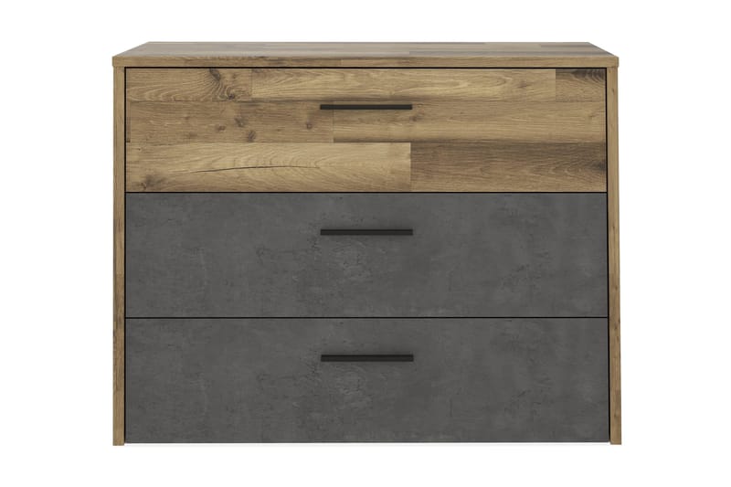 Scrafton Byrå 100 cm - Grå/Brun - Förvaring - Förvaringsmöbler - Byrå - Hallbyrå