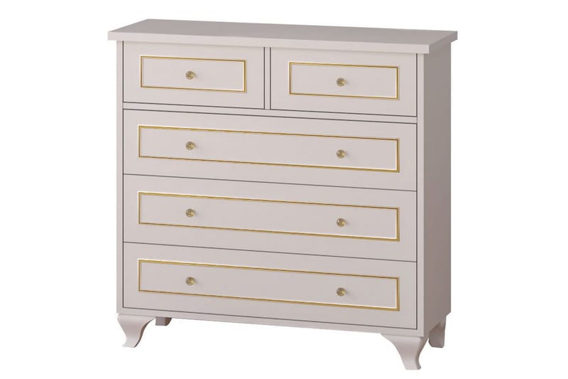 Seric Byrå 90 cm - Matt Vit - Förvaring - Förvaringsmöbler - Byrå - Hallbyrå