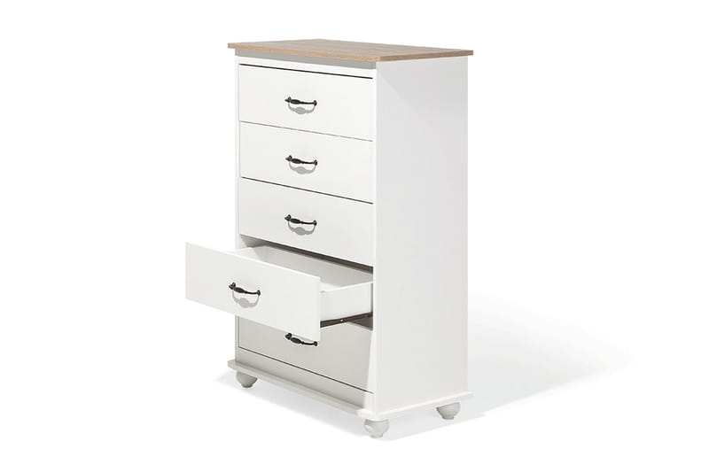 Sharon Byrå 39|76 cm - Vit - Förvaring - Förvaringsmöbler - Byrå - Hallbyrå