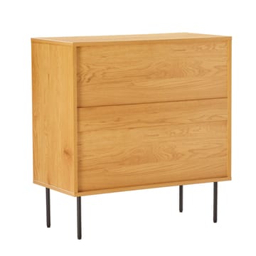 Sideboard Line melamin med ekbark 80x40x85 cm - Brun - Förvaring - Förvaringsmöbler - Byrå - Hallbyrå