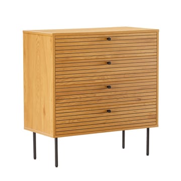 Sideboard Line melamin med ekbark 80x40x85 cm - Brun - Förvaring - Förvaringsmöbler - Byrå - Hallbyrå
