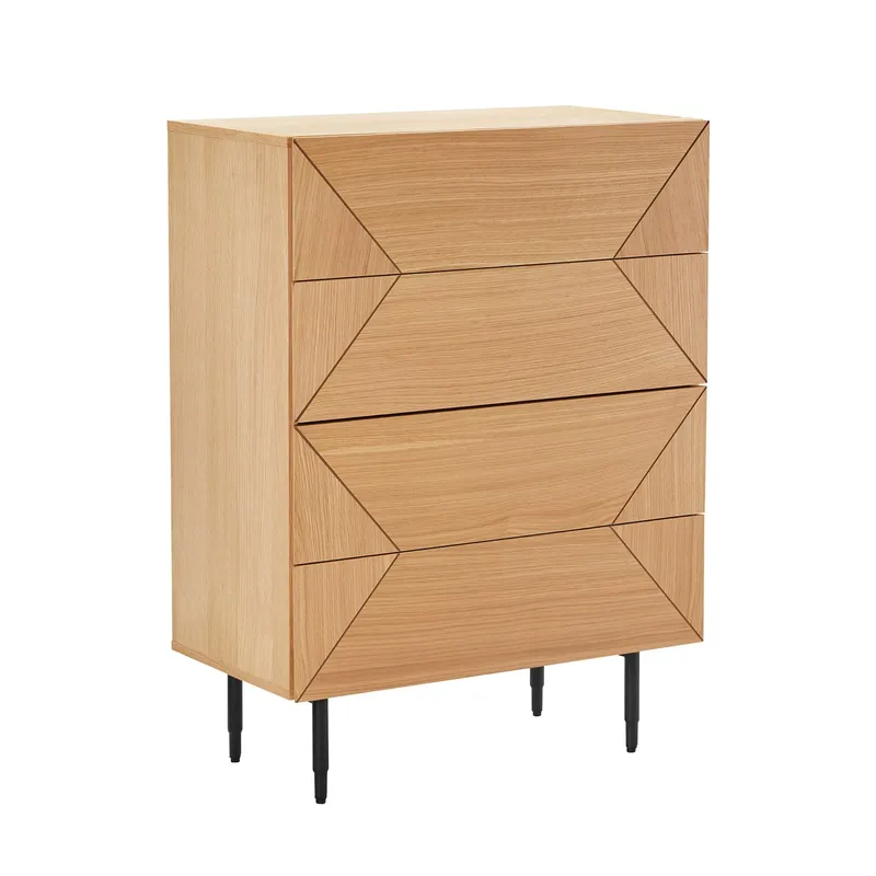 Sideboard Nate ek 75x40x102 cm, Beige