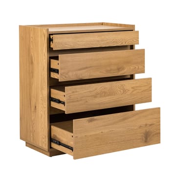 Sideboard Sacha melamin med ekbark 75x40x89 cm - ekbark - Förvaring - Förvaringsmöbler - Byrå - Hallbyrå