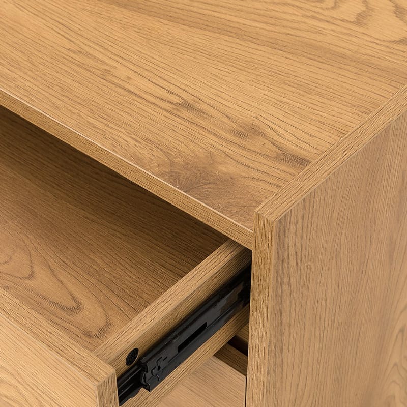 Sideboard Sacha melamin med ekbark 75x40x89 cm - ekbark - Förvaring - Förvaringsmöbler - Byrå - Hallbyrå