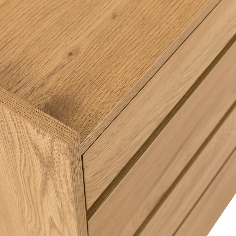 Sideboard Sacha melamin med ekbark 75x40x89 cm - ekbark - Förvaring - Förvaringsmöbler - Byrå - Hallbyrå