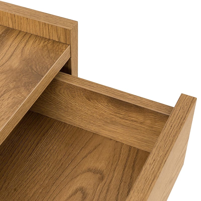 Sideboard Sacha melamin med ekbark 75x40x89 cm - ekbark - Förvaring - Förvaringsmöbler - Byrå - Hallbyrå