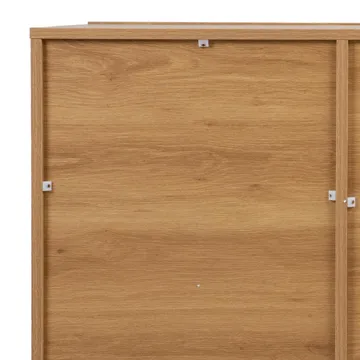 Sideboard Sunny melamine ek 120x40x85 cm - melaminek - Förvaring - Förvaringsmöbler - Byrå