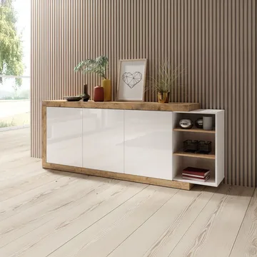 Byrå Sintra 3 Dörrar - 220 cm - Förvaring - Förvaringsmöbler - Sideboard & skänk