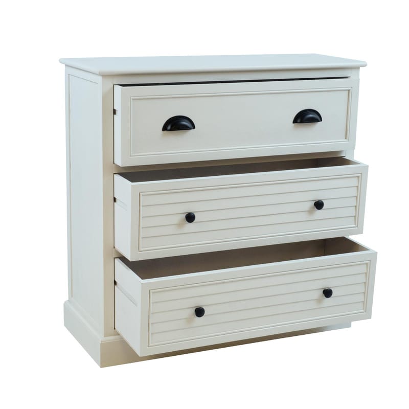 Skåp Meldon 80x35x80 cm - Vit - Förvaring - Förvaringsmöbler - Byrå - Hallbyrå