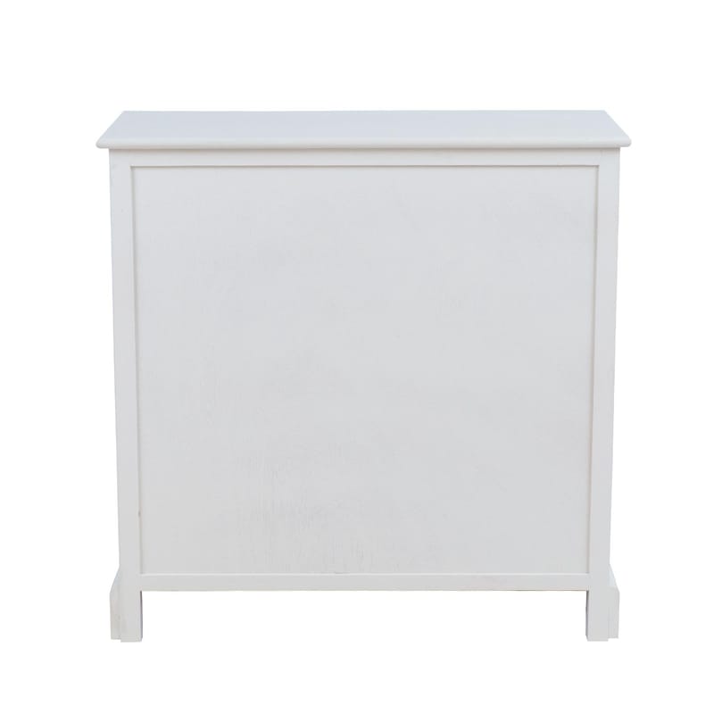 Skåp Meldon Vit 75x33x75 cm - Vit - Förvaring - Förvaringsmöbler - Byrå - Hallbyrå