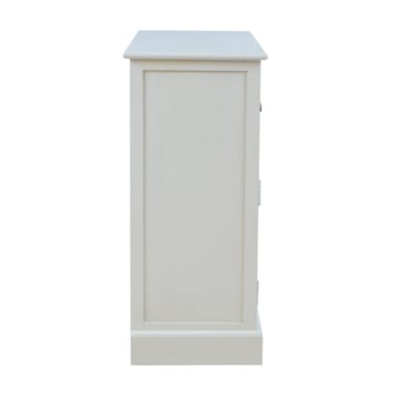 Skåp Meldon Vit 75x33x75 cm - Vit - Förvaring - Förvaringsmöbler - Byrå - Hallbyrå