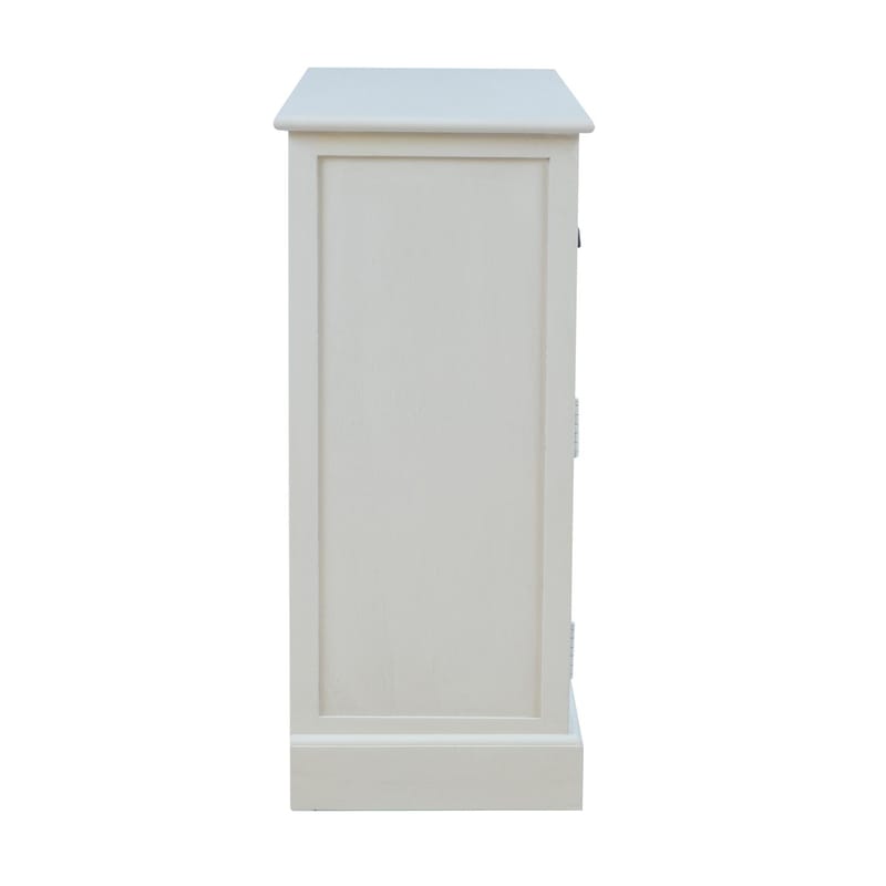 Skåp Meldon Vit 75x33x75 cm - Vit - Förvaring - Förvaringsmöbler - Byrå - Hallbyrå