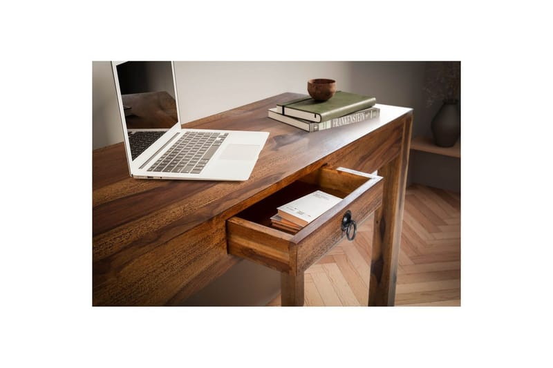 Skrivbord Wohnling för hemmakontor med låda i massivträ - Möbler - Bord & matgrupper - Kontorsbord - Skrivbord