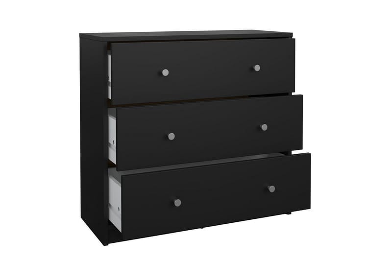 Sundra Byrå 72 cm - Svart - Förvaring - Förvaringsmöbler - Byrå