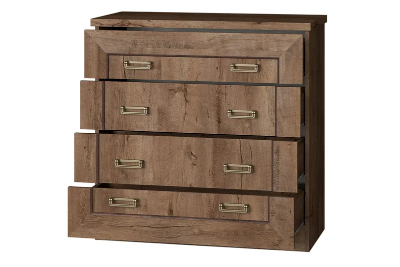 Tadeusz Byrå 90x44x90 cm - Brun - Förvaring - Förvaringsmöbler - Byrå - Hallbyrå