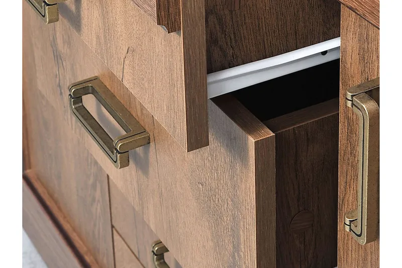 Tadeusz Byrå 90x44x90 cm - Brun - Förvaring - Förvaringsmöbler - Byrå - Hallbyrå