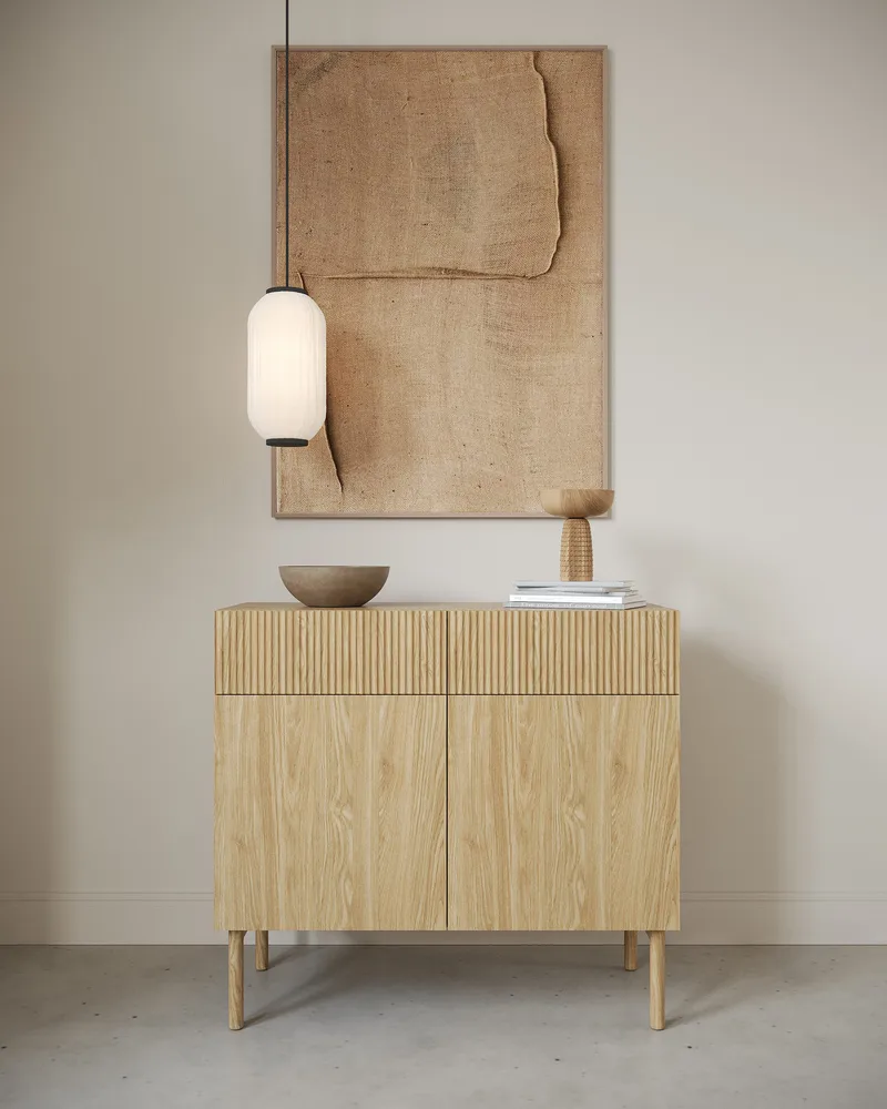 Takayo Byrå 100 cm - Ek - Förvaring - Förvaringsmöbler - Byrå - Hallbyrå