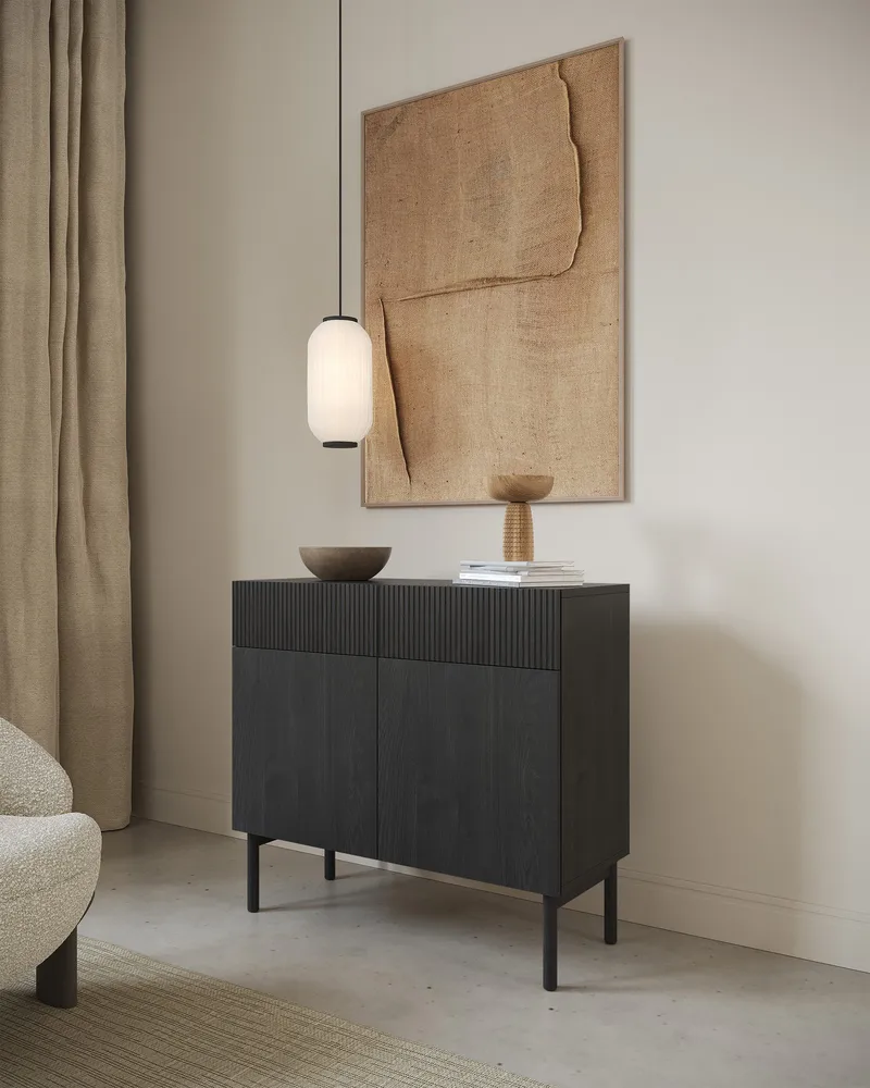 Takayo Byrå 100 cm - Svart - Förvaring - Förvaringsmöbler - Byrå - Hallbyrå