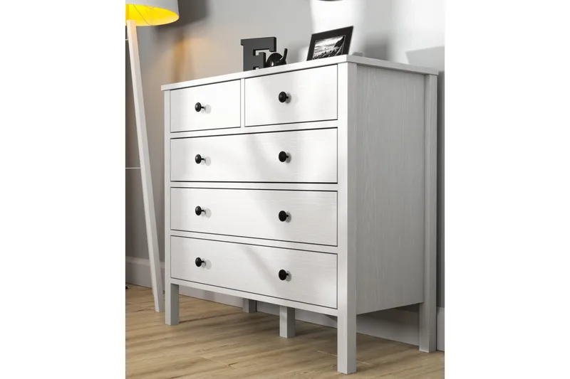 Talven Byrå 90 cm - Natur/Vit - Förvaring - Förvaringsmöbler - Byrå - Hallbyrå