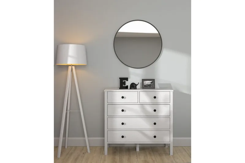 Talven Byrå 90 cm - Natur/Vit - Förvaring - Förvaringsmöbler - Byrå - Hallbyrå