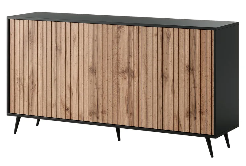 Tapas Byrå 154 cm - Svart - Förvaring - Förvaringsmöbler - Byrå