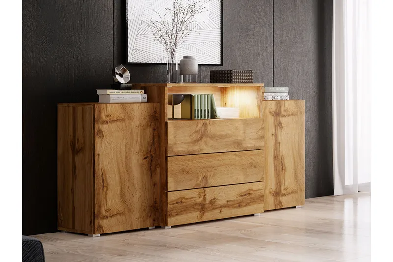 Urbanie Byrå 39x150 cm - Natur - Förvaring - Förvaringsmöbler - Byrå - Hallbyrå