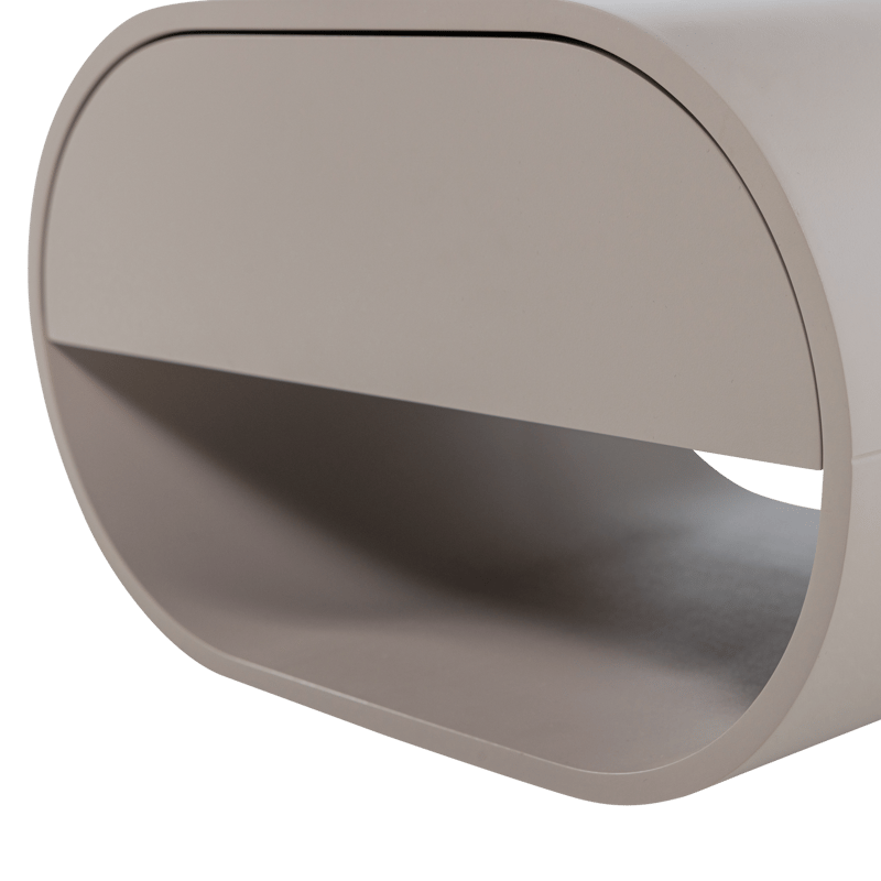 Vägghängt Nattduksbord Momo 36 cm - Sand - Förvaring - Förvaringsmöbler - Byrå - Hallbyrå