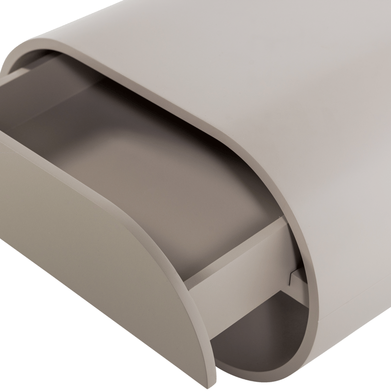 Vägghängt Nattduksbord Momo 36 cm - Sand - Möbler - Bord & matgrupper - Avlastningsbord - Sängbord & nattduksbord