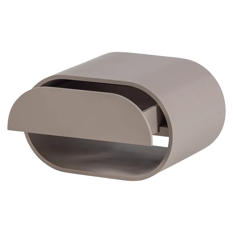 Vägghängt Nattduksbord Momo 36 cm - Sand - Möbler - Bord & matgrupper - Avlastningsbord - Sängbord & nattduksbord