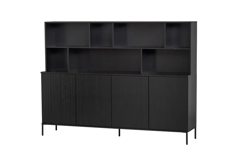 Vägghylla Ny Gravure, Svart