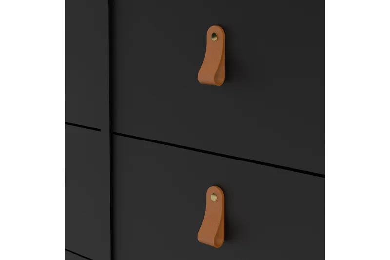 Vallvidera Byrå 38x159 cm - Svart - Förvaring - Förvaringsmöbler - Byrå