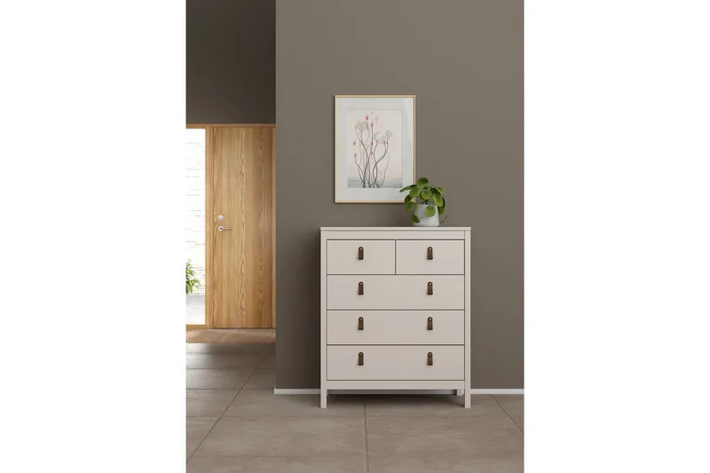 Vallvidera Byrå 82 cm - Beige - Förvaring - Förvaringsmöbler - Byrå - Hallbyrå